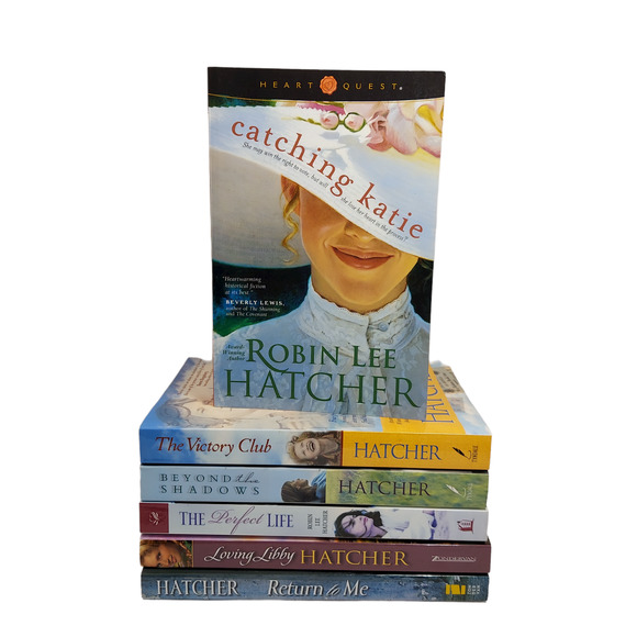 6 x Robin Lee Hatcher Paperback Book Lot Catching Katie Victory Club Return Me - Picture 1 of 7